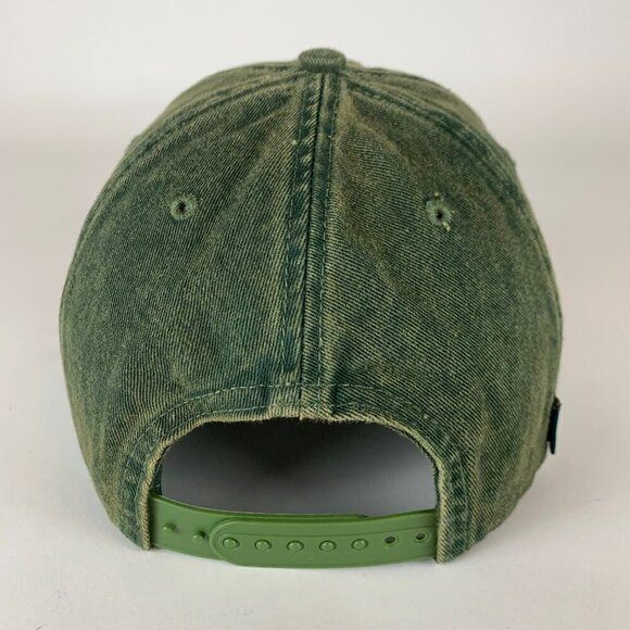 Harvard Crimson NCAA Green Legacy Relaxed Fit Strapback Adjustable Hat - Picture 3 of 5